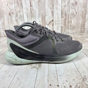 Lululemon Blissfeel Winter Running Shoes Womens 9.5 Grey Mint ANCH/BLK/DELM